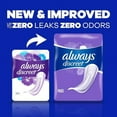 thumbnail image 3 of Always Discreet Adult Incontinence & Postpartum Pads for Women, Size 3, Light Absorbency, Regular Length, 30 Count x 3 Packs (90 Count total) (Packaging May Vary), 3 of 3