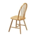 thumbnail image 7 of Costway Set of 2 Vintage Windsor Side Chairs Wood Spindleback Dining Room Natural, 7 of 7