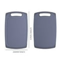 thumbnail image 3 of karymi Plastic Cutting Boards for Kitchen Dishwasher Safe Double-sided Design Extra Large Cutting Board for Meat Easy Grip Handle Non-Slip with Grinding Areas, 3 of 7