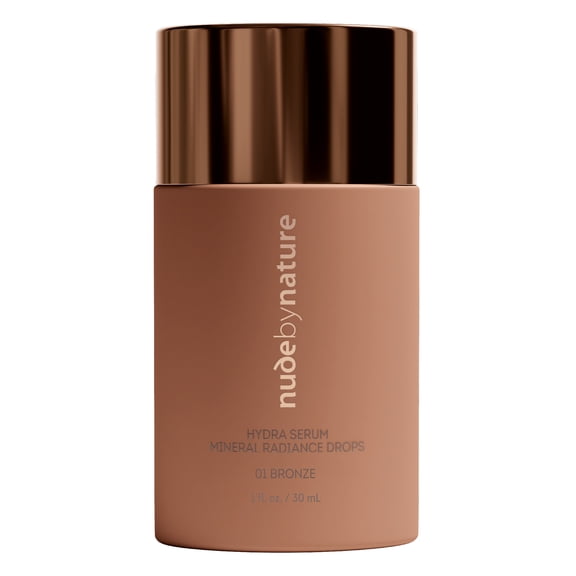 Nude by Nature Hydra Serum Mineral Radiance Drops, Bronze