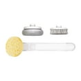thumbnail image 2 of Scrubbing Dish Brushes Non Scratch Pot Brush for Cleaning Countertops Wall White, 2 of 8