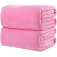 thumbnail image 1 of 50x70CM Mini Super Soft Warm Solid Warm Micro Plush Fleece Blanket Rug Sofa, 1 of 2