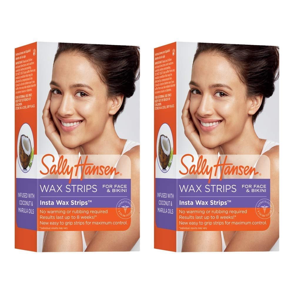 Sally Hansen Insta Wax Strips For Body, Pack of 2