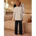 thumbnail image 3 of Arshiner Boys Plaid Pajama Pants Soft Long PJ Bottoms Plaid Lounge Pants for Boys, 3 of 6