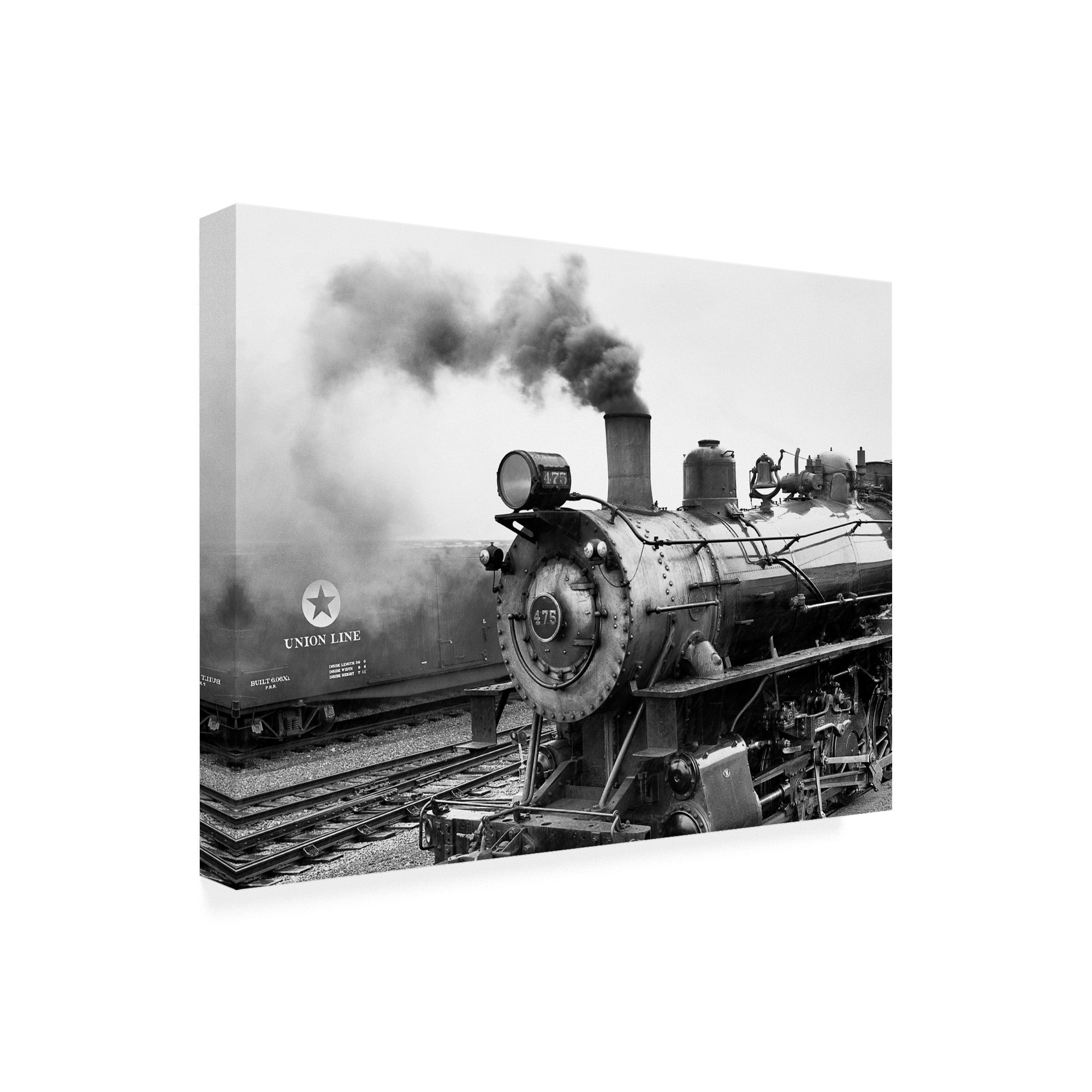 Trademark Fine Art 'Locomotive Ohio' Canvas Art by Monte Nagler