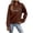 Coffee, variant on Women's Sweatshirt Smile Heart Graphic Crew Neck Long Sleeve Pullover Sweatshirt Cottagecore Casual Top
