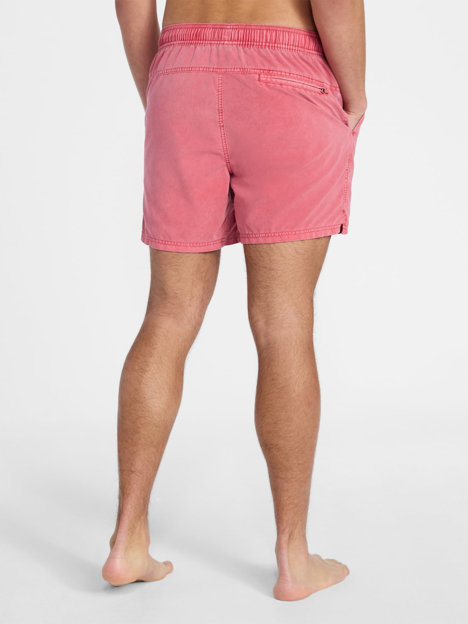 No Boundaries Washed Swim Trunks, 6" Inseam, Men's S-3XL