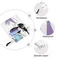thumbnail image 4 of 2 Pack Wet Dry Bags,Violet Beauty Waterproof Reusable Dual Zipper Bags for Swimwear, Gym Clothes, Toiletries, Baby Diapers, 4 of 8