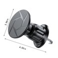 thumbnail image 3 of Puntoco Wind and Fire Wheel Circular Pequeño Soporte magnético para teléfono de Coche con Gancho Universal Negro, 3 of 6