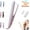 White, variant on Cozy Home Curling Iron, Mini Dual-Purpose Curling Iron, Upgrade 2-in-1 Portable Curling Wand and Flat Iron, Portable Mini Ceramic Curling Iron for Short Hair-White
