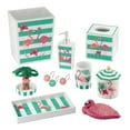 thumbnail image 2 of Avanti Linens Flamingo Paradise 4 Pc Bath Accessory Set - Multicolor, 2 of 3