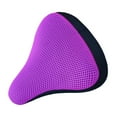 thumbnail image 2 of Thicken Bicycle Seat Cover Breathable Honeycomb Design Saddle Cover Bike Cushion Cover for MTB Exercise Bikes Indoor Cycling, 2 of 7