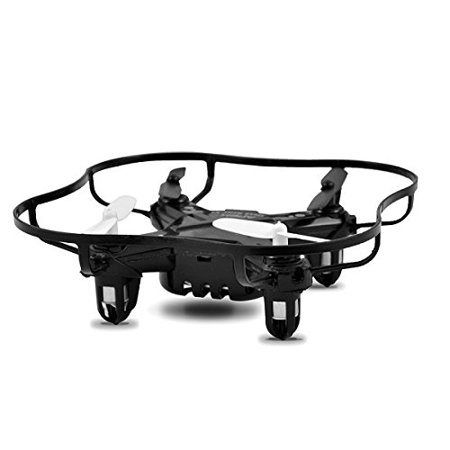 Restored EMATIC EDA203 Nano Quadcopter Drone with 2.4GHz Control and 6-Axis Gyroscope (Refurbished)