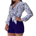 thumbnail image 1 of Babysbule Ensembles de Hauts d'Automne pour Femmes Grande Taille Soldes Femmes Aguichant Uni Sans Manches à Col Licou Rond Robe Mini Décontractée pour Dames, 1 of 5