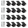 thumbnail image 1 of Abbracc 16x Window Clips Reusable Window Clips for Brick Wood Stucco Black, 1 of 9