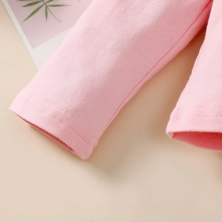 

Cathalem Girls Outfits Toddler Easter Cute Baby Clothes Rabbit Tops Skirt Headband 3pcs Outfits Baby Long Sleeve for Baby Girl Pink 9-12 Months