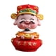 thumbnail image 3 of Estatua del Dios de la Riqueza Adorno del Dios de la Riqueza Regalo de Año Nuevo Estatua de la Riqueza China Estilo B, 3 of 9