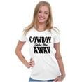 thumbnail image 4 of Cowboy Take Me Away Country Music Womens Slim Fit Graphic Tee Brisco Brands S, 4 of 5