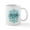 White, variant on CafePress - PCOS Lotus Mug - 11 oz Ceramic Mug - Novelty Coffee Tea Cup