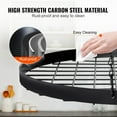 thumbnail image 5 of Hanging Pot Rack, 32 inch Hanging Pot Rack Ceiling Mount,Kitchen Cookware, Ideal for Home, Restaurant, Ceiling Pot Rack with 12 S Hooks, 80 lbs Loading Weight,  Utensils, 5 of 11