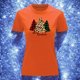 thumbnail image 3 of Playera Blusa Con estampado de Pinos De Navidad Merry Christmas Color Anaranjado Talla Grande Marca Emil SaEs, 3 of 4