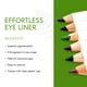 thumbnail image 4 of Honeybee Gardens Delineador de ojos sin esfuerzo, Jet Set, Sin gluten, Vegano, Sin parabenos, 4 of 7