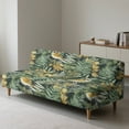 thumbnail image 2 of Yuyamidu Camo Waterproof Futon Cover Hunting Leaf Armless Futon Bed Cover for Living Room Waterproof Sofa Bed Slipcover Protector Gift for Friends, 2 of 8