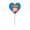 colorful-flower-and-frog-2 207, variant on Monks Traveller Reference Toothpick Flags Heart Lable Cupcake Picks