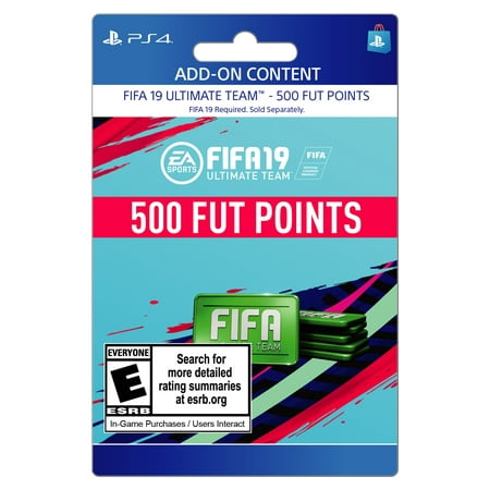 FIFA 19 500 FUT POINTS, EA, Playstation, [Digital (Best Fut Draft Fifa 17)
