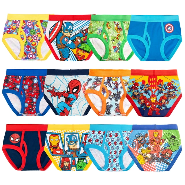 Pañales para Niños Marvel 12 Pares Entrenamiento para el Orinal Spiderman