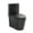 Black Matte, variant on Fine Fixtures Dual-Flush Elongated One-Piece Toilet with High Efficiency Flush in Matte Green