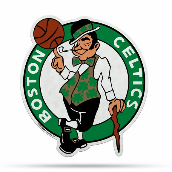 Celtics Shape Cut Primary Logo Pennant With Header Card