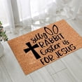 thumbnail image 4 of Utoimkio Clearance Easter Welcome Doormat Indoor Easter Door Mat,Easter Outdoor Mat Non Slip Front Porch Rugs for Home Entrance Decoration,15.7x23.6 Inch, 4 of 7