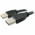 thumbnail image 2 of Comprehensive USB2-AB-35PROAP Black Pro AV / IT Active Plenum USB A Male to B Male Cable 35ft (Center Position), 2 of 2