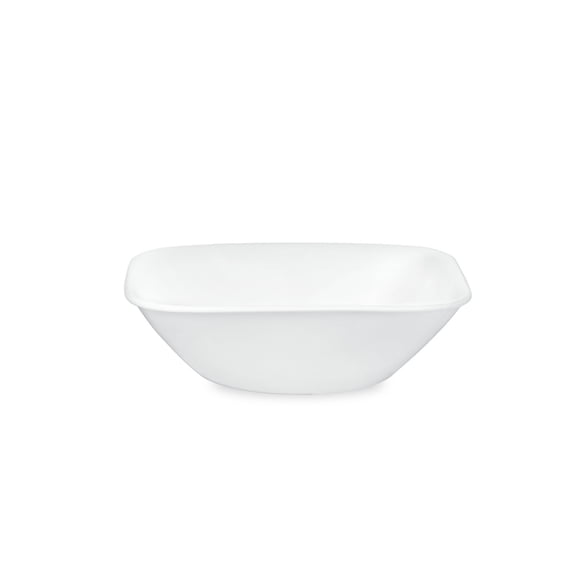 Corelle Pure White, Square Soup Bowl, 22-oz