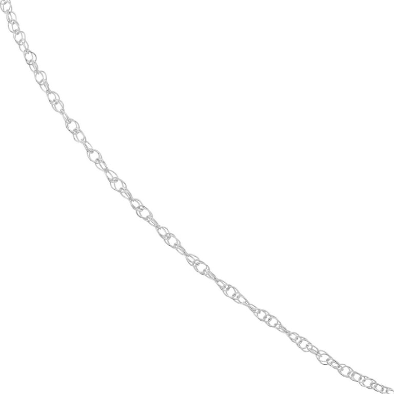 Adjustable white clearance gold chain necklace