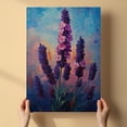thumbnail image 3 of Lavender Flower Canvas Wall Art 8x12 inches - Soft Cottagecore Neutral Lavender Flower Watercolor Wall Art for Bedroom, 3 of 5