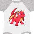 thumbnail image 4 of Inktastic Cute Baby Red Dragon Boys or Girls Baby Bodysuit, 4 of 5