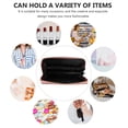 thumbnail image 6 of PENIKOKO Pink Shiny Women's Wallet Premium PU Zippered Handbag Durable MultiStorey Design for Organizing 7.5x4.5x1.5, 6 of 8