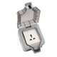 thumbnail image 3 of Toma de corriente de pared para exteriores Suministros eléctricos Interruptor de zócalo para exteriores 3 agujeros kusrkot Caja de enchufe impermeable, 3 of 7