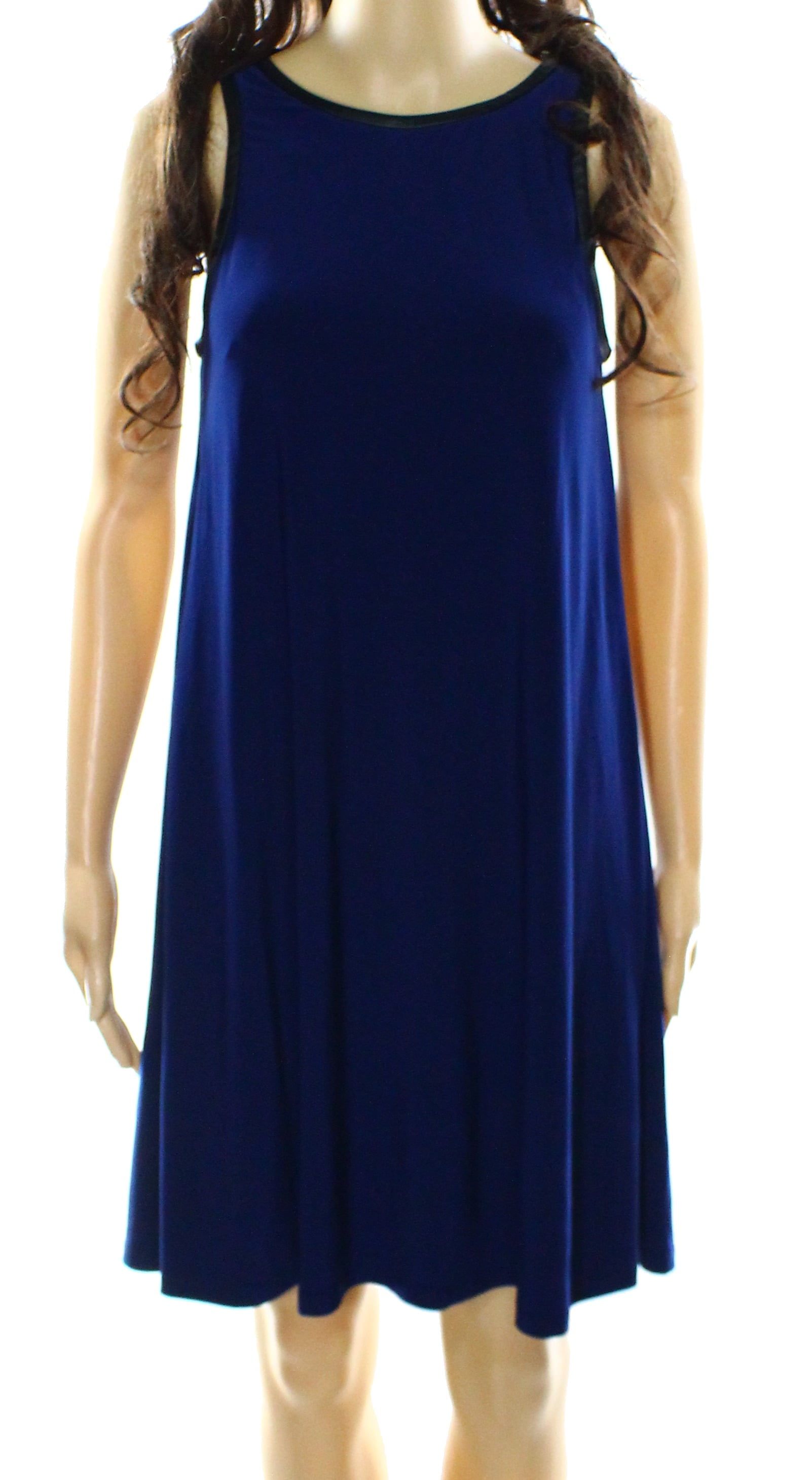 ralph lauren navy blue gown
