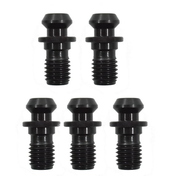 findmall 5Pcs CAT40 45°0.740"Coolant Pull Stud Retention Knob for Mazak Fadal HURCO Okuma