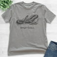 thumbnail image 2 of Kids Danger Noodle Snake Shirt, Youth Kids Boy Girl T-Shirt, Reptile T-shirt, Funny Animal Pun Graphic Tee, Dark Heather Gray, Large, 2 of 4