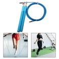 thumbnail image 3 of Cuerda Para Saltar 4xSpeed, 300 Cm De Longitud Ajustable, Duradera, Para Fitness, Boxeo, Saltar, Fina, Azul Claro, 3 of 8