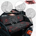 thumbnail image 6 of HUIACONG Black Crow UTV Seat Covers Waterproof Breathable 2 PSC UTV Seat Covers Non-Slip Soft Suitable for Kawasaki Mule 3010, 6 of 7