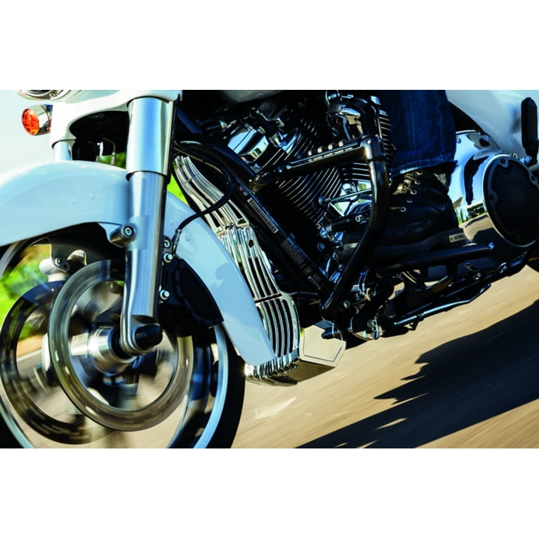 Kuryakyn Precision Upper Frame Cover, Chrome - Walmart.com
