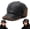 Brown, variant on Men's Winter Hat with Sheepskin Flat Top Earmuffs Faux Leather Baseball Cap Flip-Down Ear Protection Soft Thick Fabric