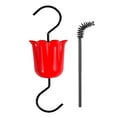 thumbnail image 1 of Dsscvnef Hummingbird Feeder Guard Moat Flower Hooks for Outdoor Garden Attracts Birds with Brush Included Durable Rustproof Design, 1 of 3