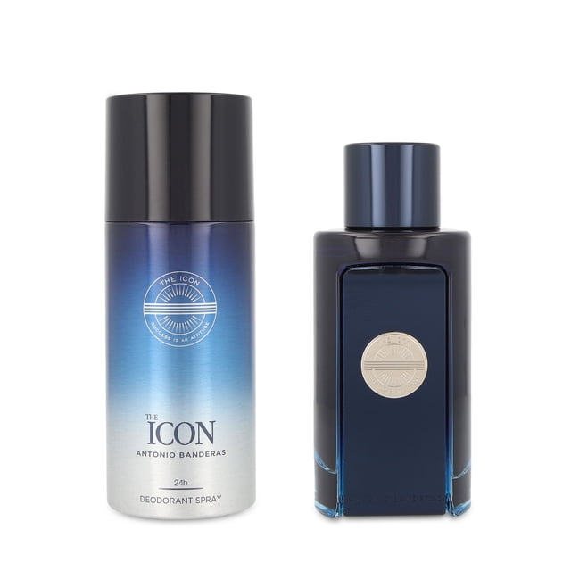 Set Antonio Banderas The Icon 2Pz Fragancia Ámbar Amaderada Hombre