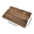 thumbnail image 3 of NWOKYZGH Wooden Door Bathroom Mat Super Absorbent Diatomaceous Earth Bath Mat Non-Slip Door Mat Quick Drying Bath Floor Mat for Shower Bathtub Kitchen Bathroom Rugs, 3 of 6